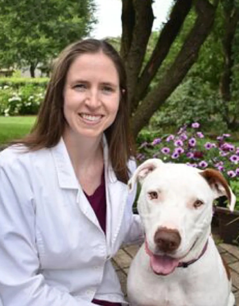 Dr. Megan Garvey at Hanover Park Animal Care Center